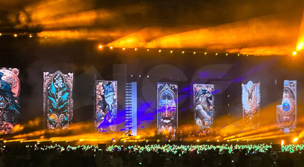 张韶涵演唱会LED显示屏 张韶涵演唱会LED显示屏